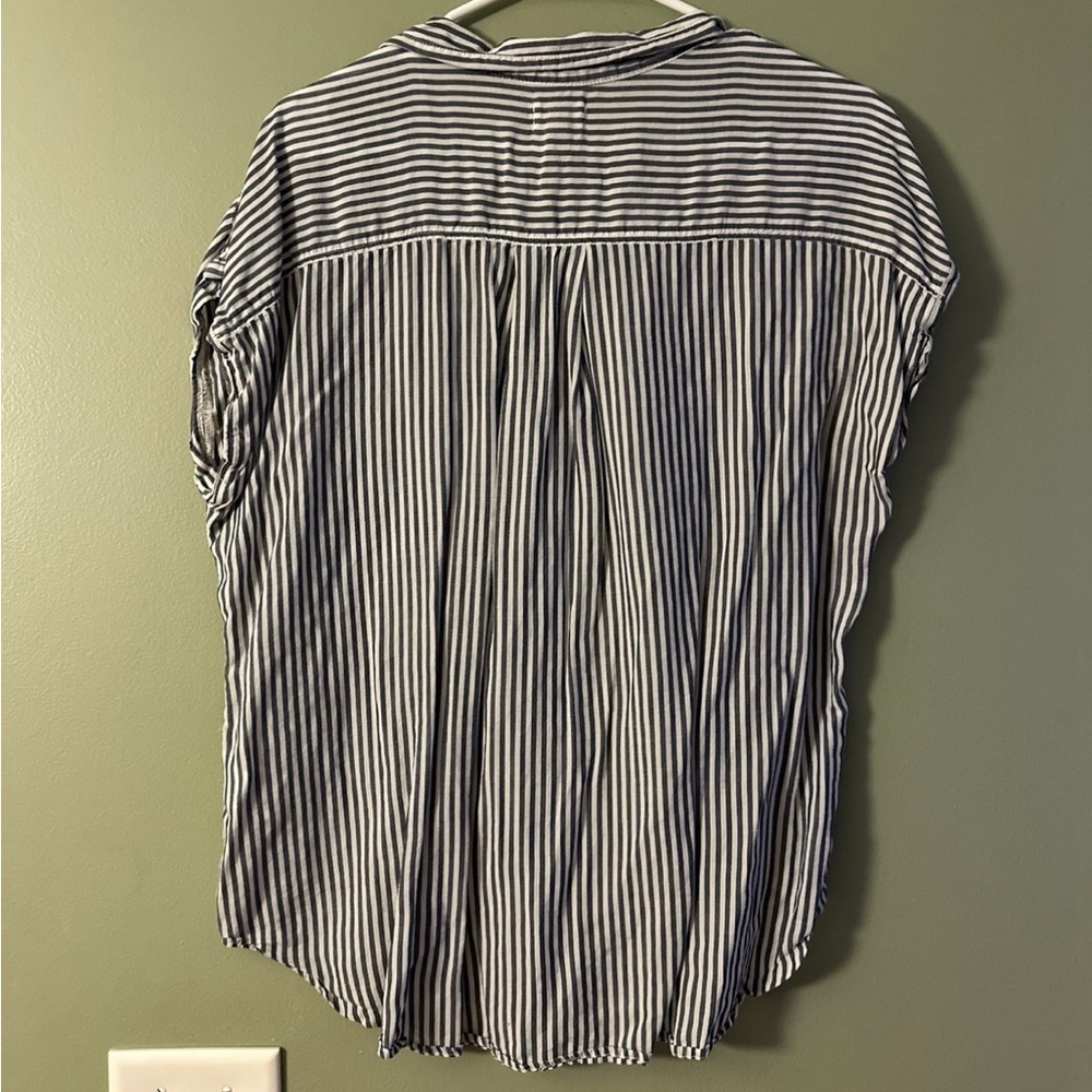Striped Button-Up Shirt - Picture 3 of 3